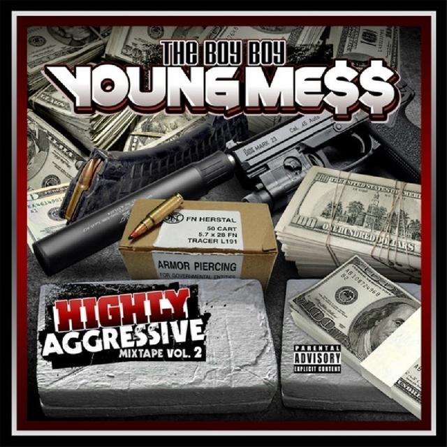 Album cover art for Highly Aggressive, Mixtape Vol. 2