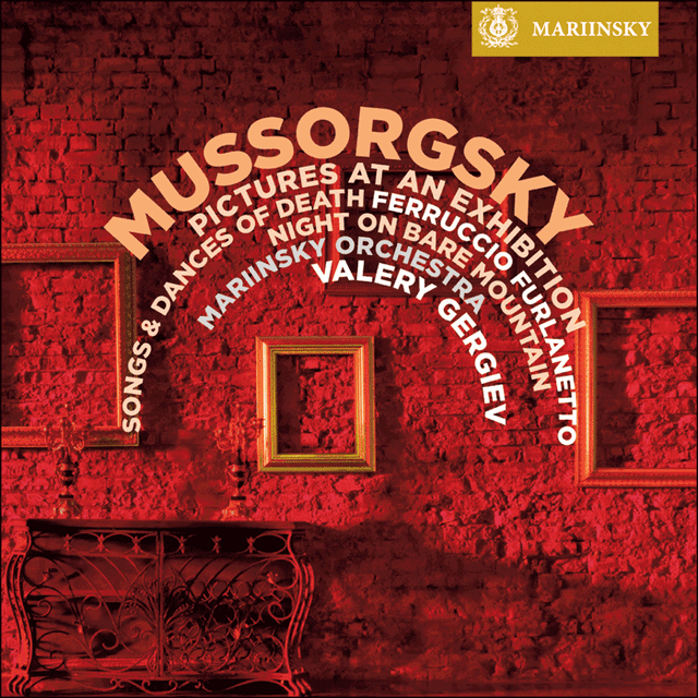 Album cover art for Mussorgsky : Pictures At An Exhibition