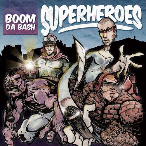 Album cover art for Superheroes