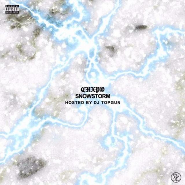 Album cover art for Snowstorm