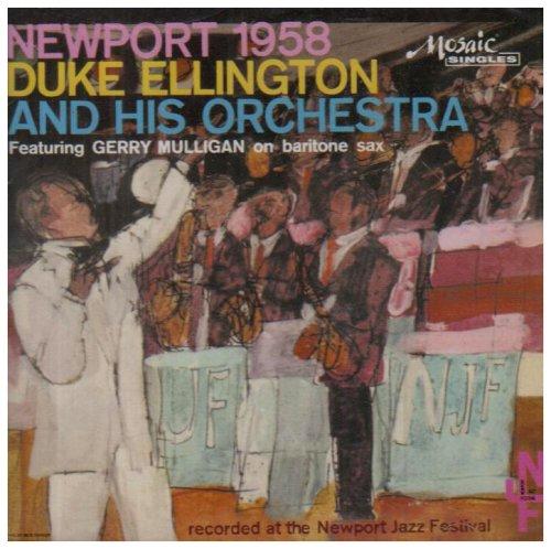 Album cover art for Live At Newport 1958