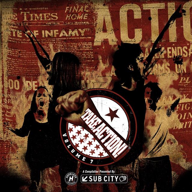 Album cover art for Take Action! Volume 7