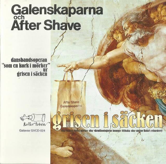 Album cover art for Grisen i säcken