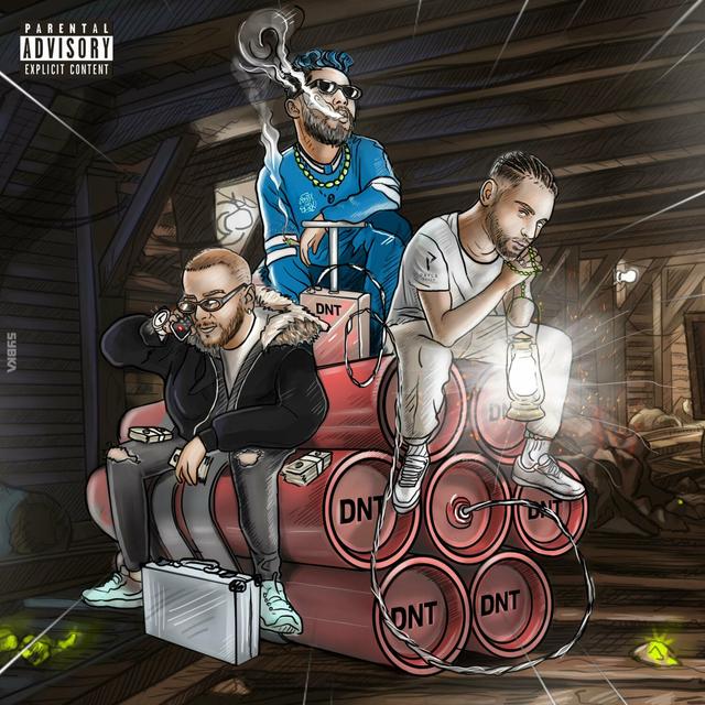 Album cover art for DNT (feat. ElGrandeToto & Draganov)