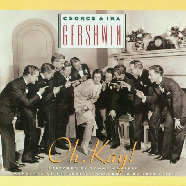 Album cover art for George & Ira Gershwin's Oh, Kay!