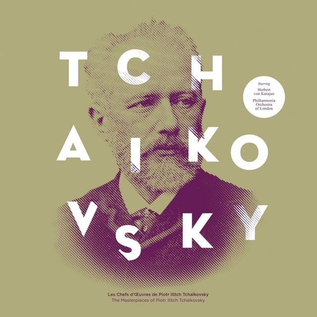 Album cover art for Les Chefs D'œuvres De Tchaikovsky