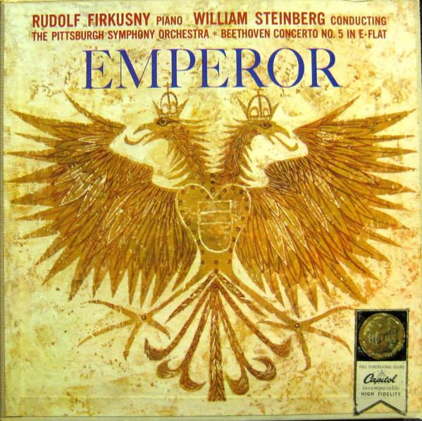 Album cover art for Beethoven: Piano Concerto No. 5 'Emperor'