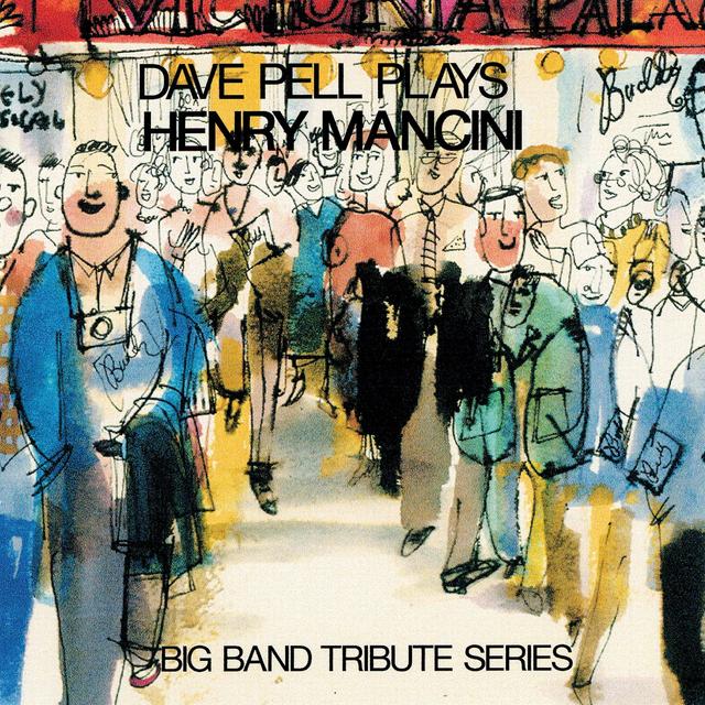 Album cover art for Dave Pell Plays Henry Mancini