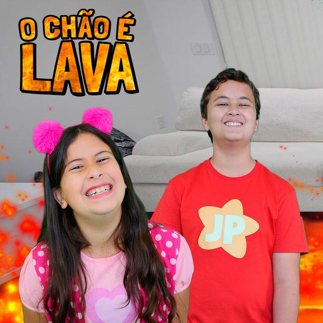 Album cover art for O Chão É Lava