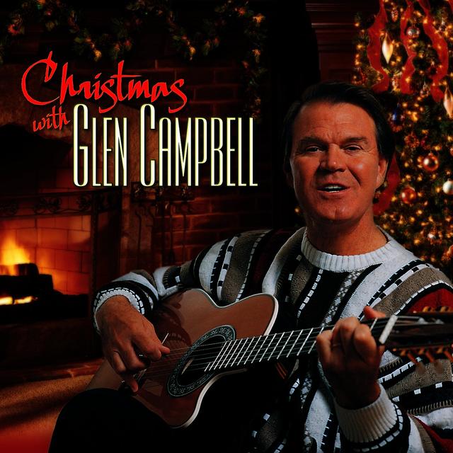 Album cover art for Christmas With Glen Campbell