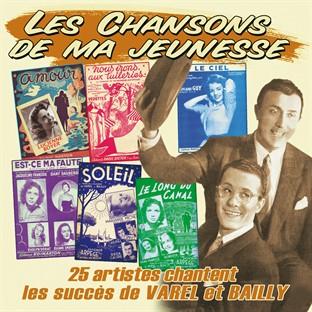 Album cover art for Les Chansons De Ma Jeunesse