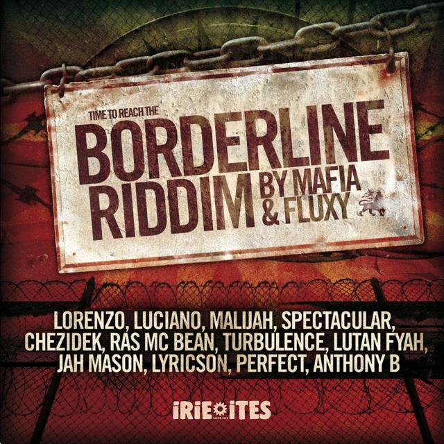 Album cover art for Borderline Riddim