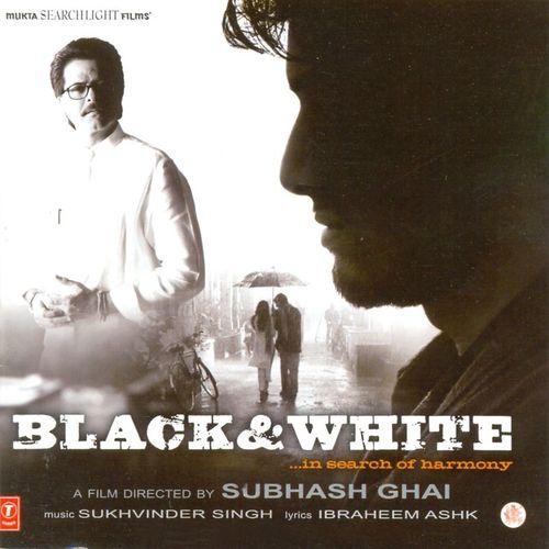 Album cover art for Black And White