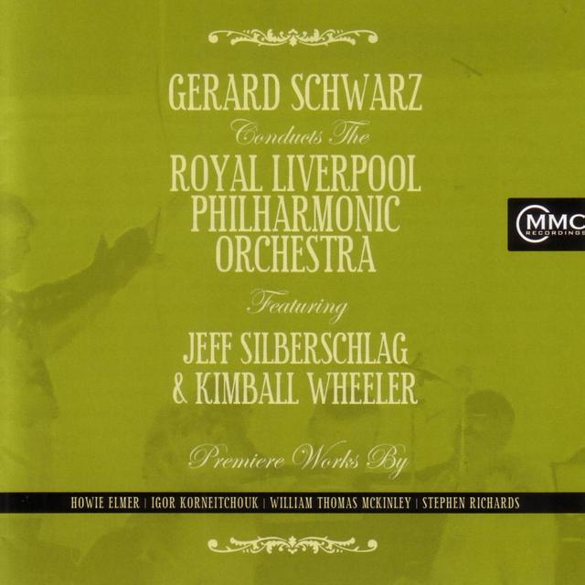 Album cover art for Gerard Schwarz Conducts The Royal Liverpool Philharmonic Orchestra