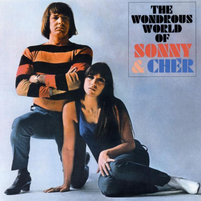 Album cover art for The Wondrous World of Sonny & Cher