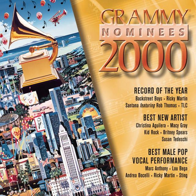 Album cover art for 2000 Grammy Nominees--Pop