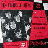 Album cover art for Les Frères Jacques Chantent Leurs Derniers Succès