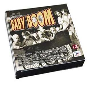 Album cover art for Les Années Baby-Boom