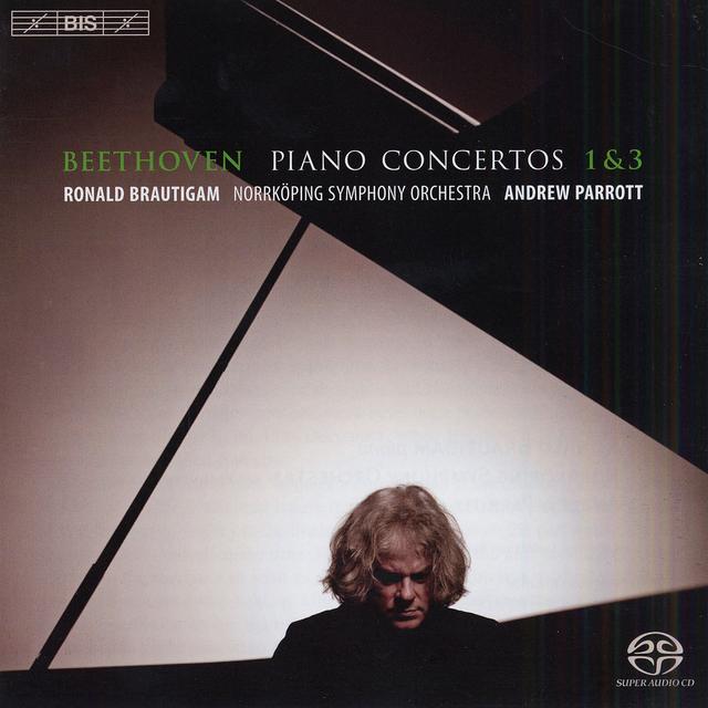 Album cover art for Beethoven: Piano Concertos Nos. 1 & 3