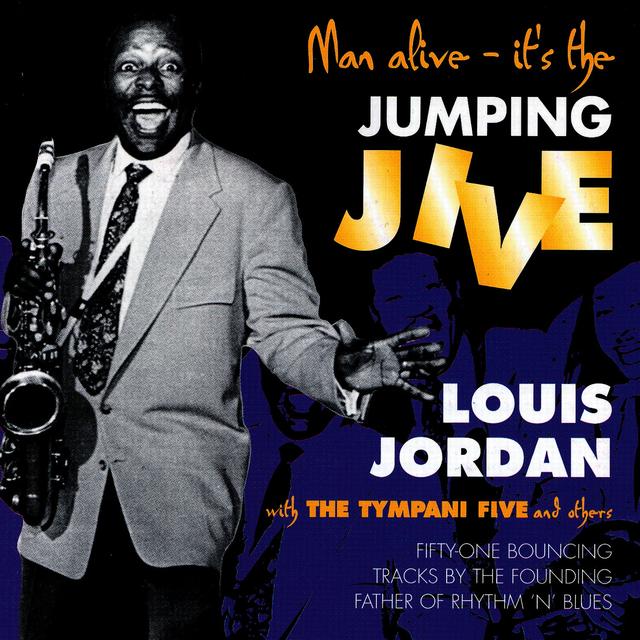 Album cover art for Man Alive - It's the Jumping Jive