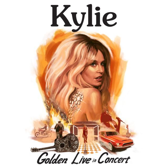 Album cover art for Golden: Live in Concert