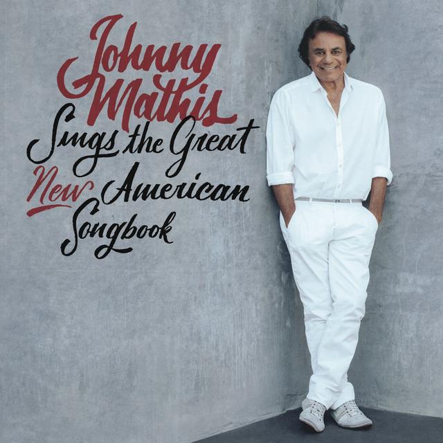 Album cover art for Johnny Mathis Sings the New American Songbook