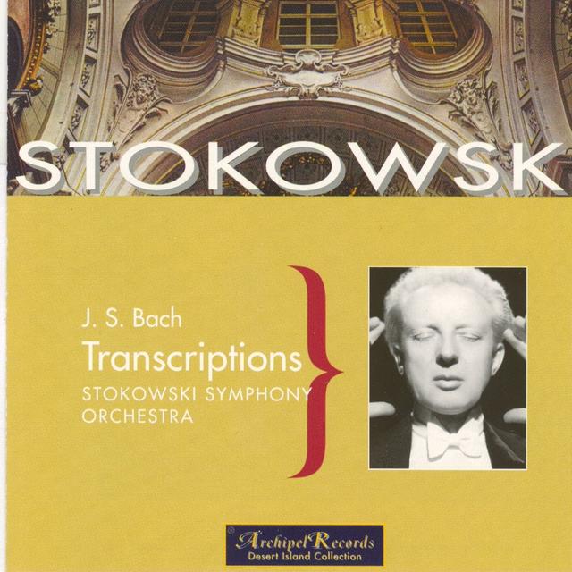 Album cover art for J. S. Bach : Transcriptions