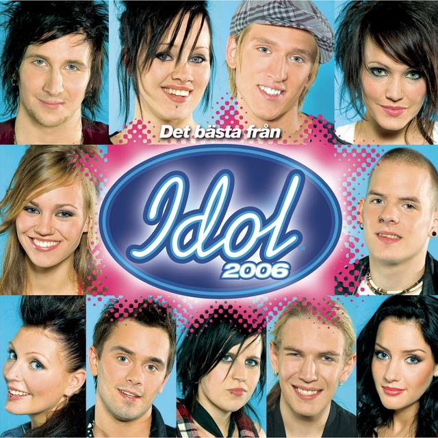 Album cover art for Det Bästa Från Idol 2006