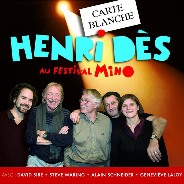 Album cover art for Carte Blanche à Henri Dès Au Festival Mino