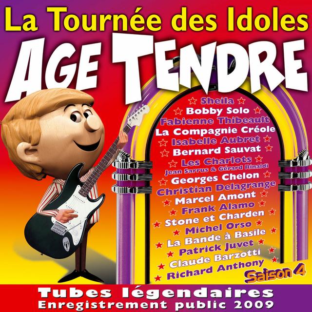 Album cover art for Age tendre… La tournée des idoles, Vol. 4