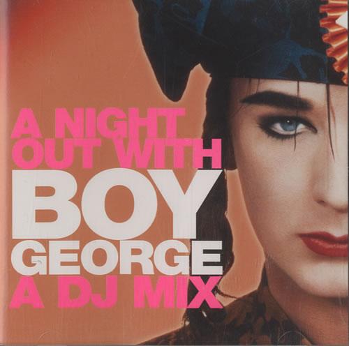 Album cover art for A Night Out with Boy George - A DJ Mix