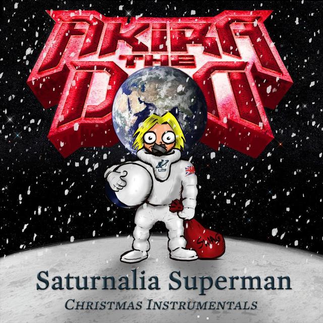 Album cover art for Saturnalia Superman: Christmas Instrumentals