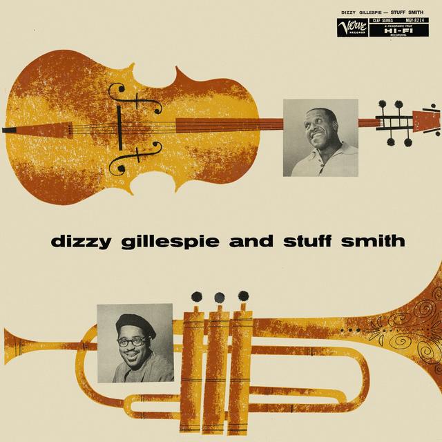 Album cover art for Dizzy Gillespie and Stuff Smith