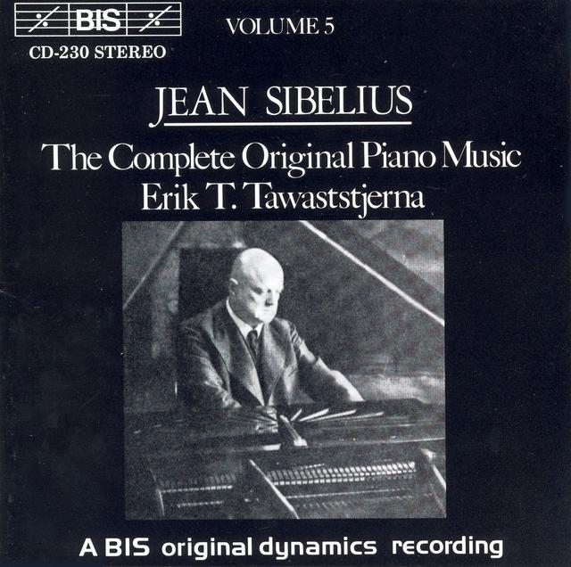 Album cover art for Sibelius: Complete Original Piano Music, Vol. 5