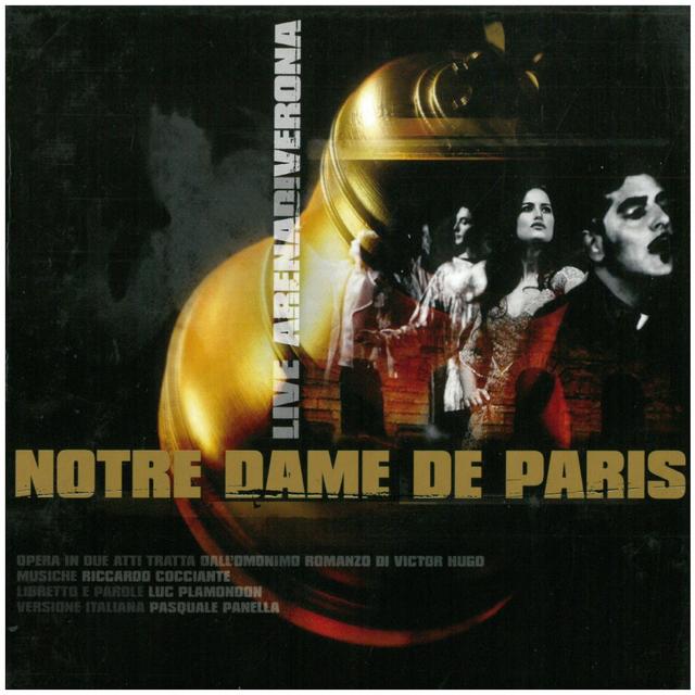 Album cover art for Notre Dame de Paris - Live Arena Di Verona 2002