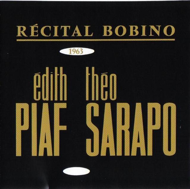 Album cover art for Récital Bobino 1963