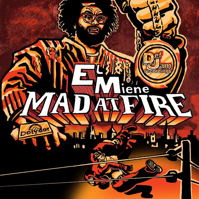 Album cover art for Mad at Fire