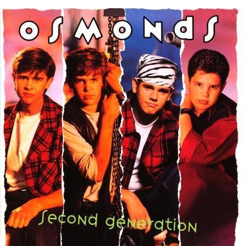 Album cover art for Osmonds Second Generation