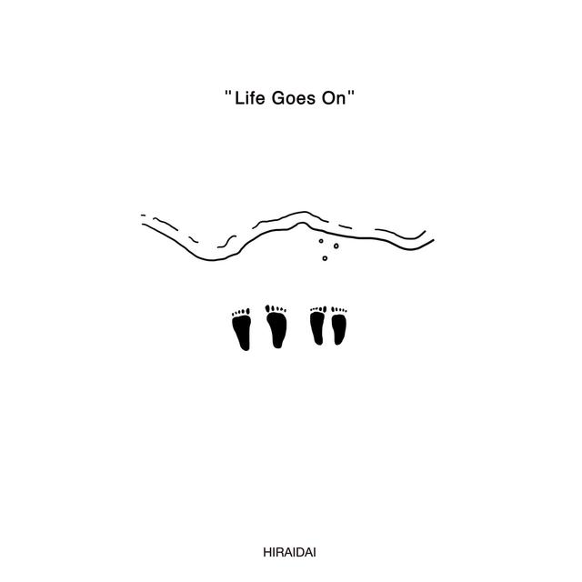 Album cover art for Life Goes On