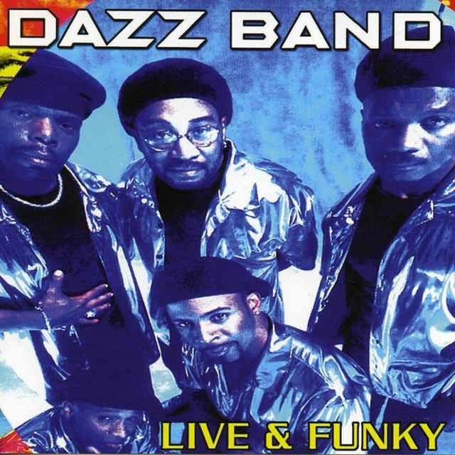 Album cover art for Live and Funky