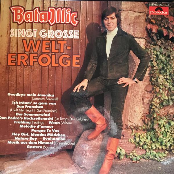 Album cover art for Singt Große Welterfolge