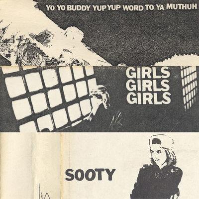 Album cover art for The Girly-Sound Tapes