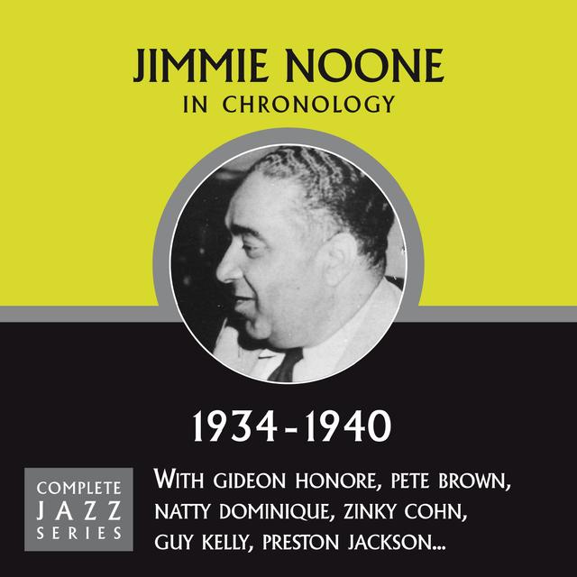 Album cover art for Complete Jazz Series 1934 - 1940