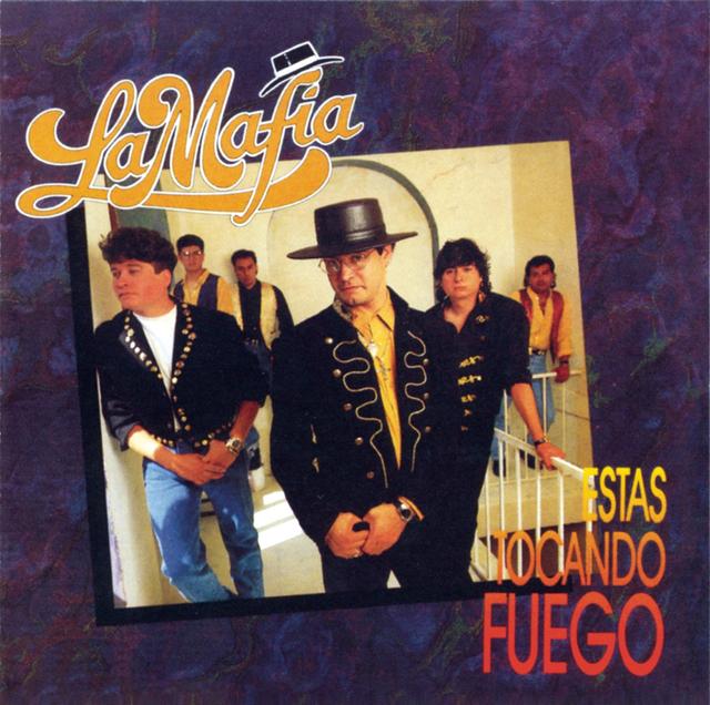 Album cover art for Estas Tocando Fuego