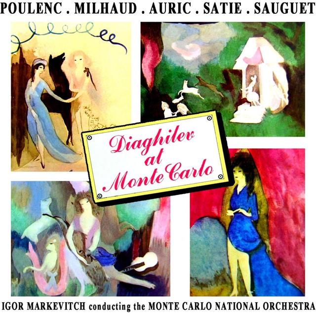 Album cover art for Diaghilev at Monte Carlo