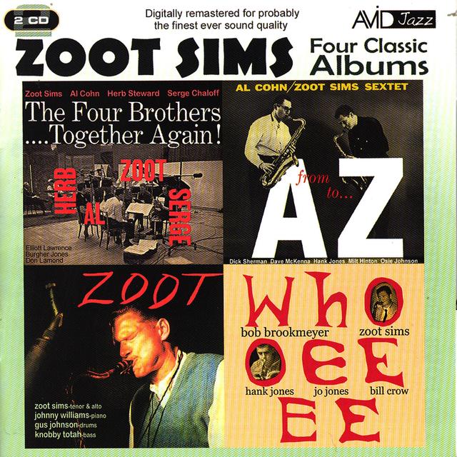 Album cover art for Four Classic Albums (the Four Brothers - Together Again! / From A To Z / Zoot / Whooeeee) (digitally Remastered)