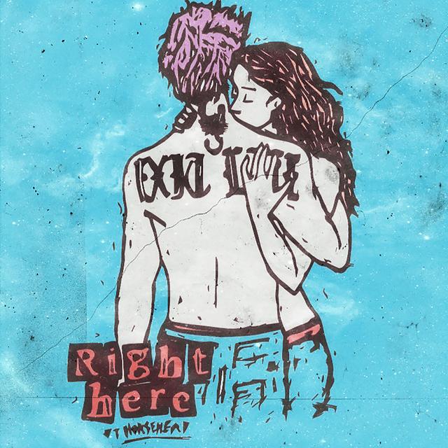 Album cover art for right here