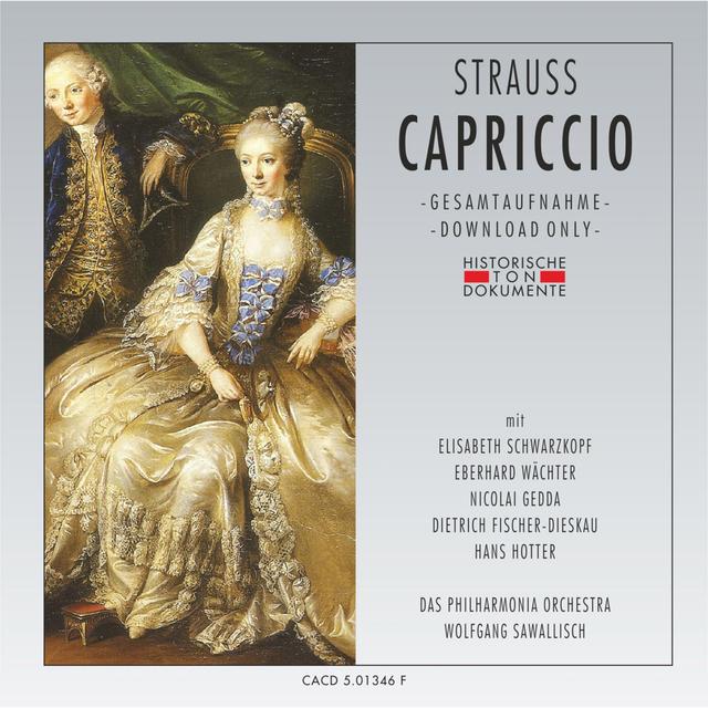 Album cover art for Richard Strauss: Capriccio