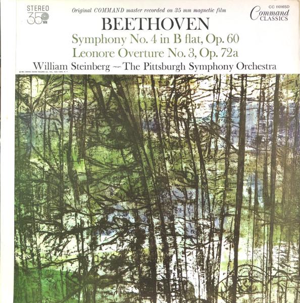 Album cover art for Beethoven: Symphony No. 4 in B-Flat Major, Op. 60 - Leonore Overture No. 3, Op. 72a