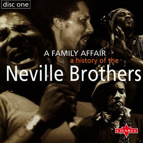 Album cover art for A History of the Neville Brothers - A Family Affair